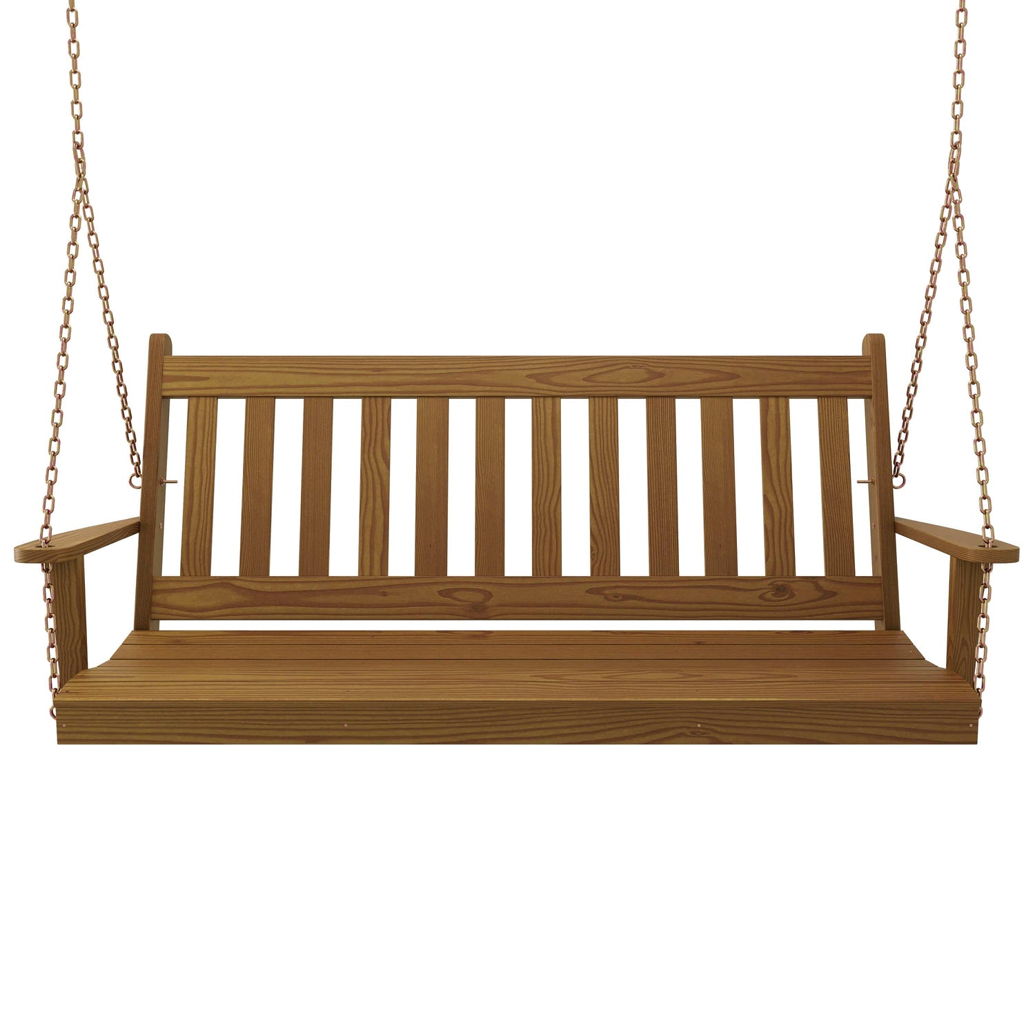 Keystone Amish Co. 5 Foot Franklin Porch Swing, Mushroom Stain