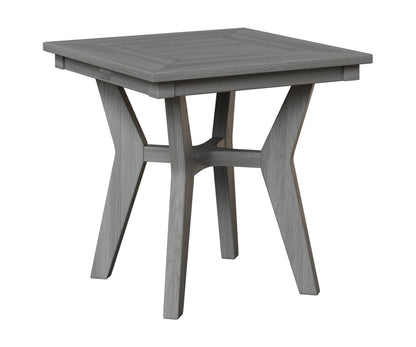 Berlin Gardens Mayhew Outdoor Poly Lumber Square End Table