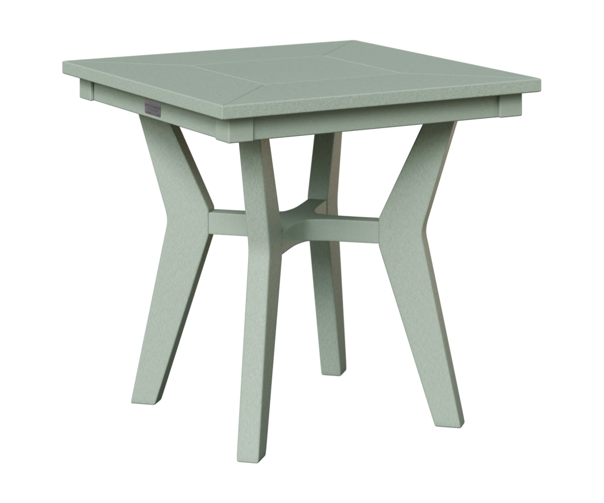 Berlin Gardens Mayhew Outdoor Poly Lumber Square End Table