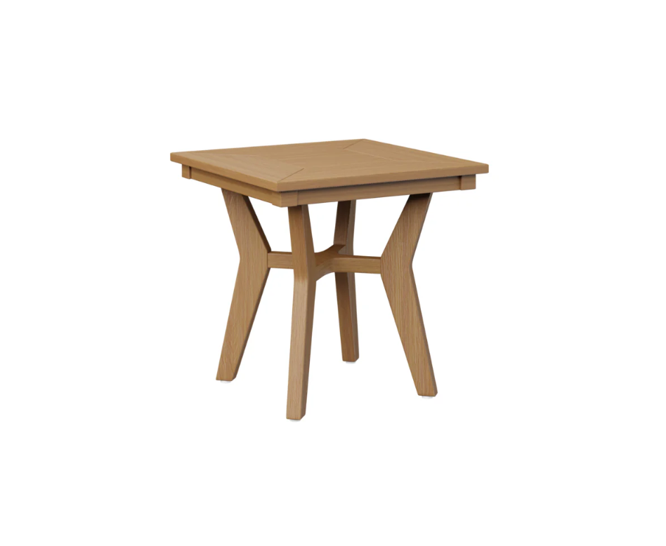 Berlin Gardens Mayhew Outdoor Poly Lumber Square End Table