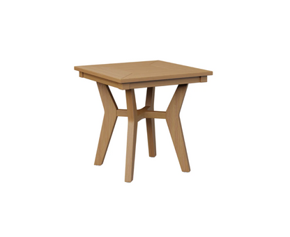 Berlin Gardens Mayhew Outdoor Poly Lumber Square End Table