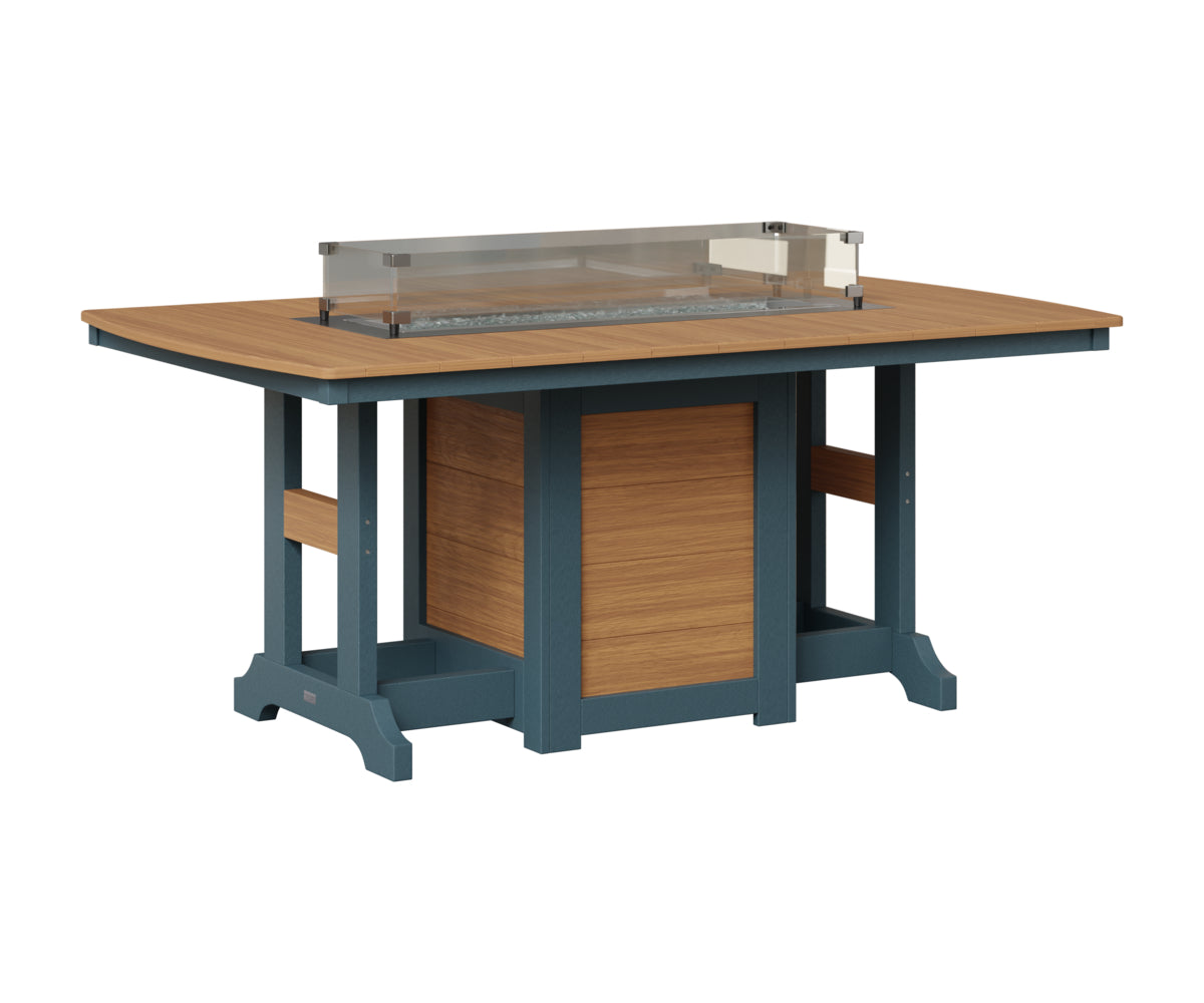 Berlin Gardens Classic Fire Pit Dining Set