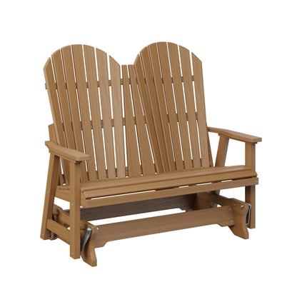 Berlin Gardens Comfo Back Poly Lumber Double Glider