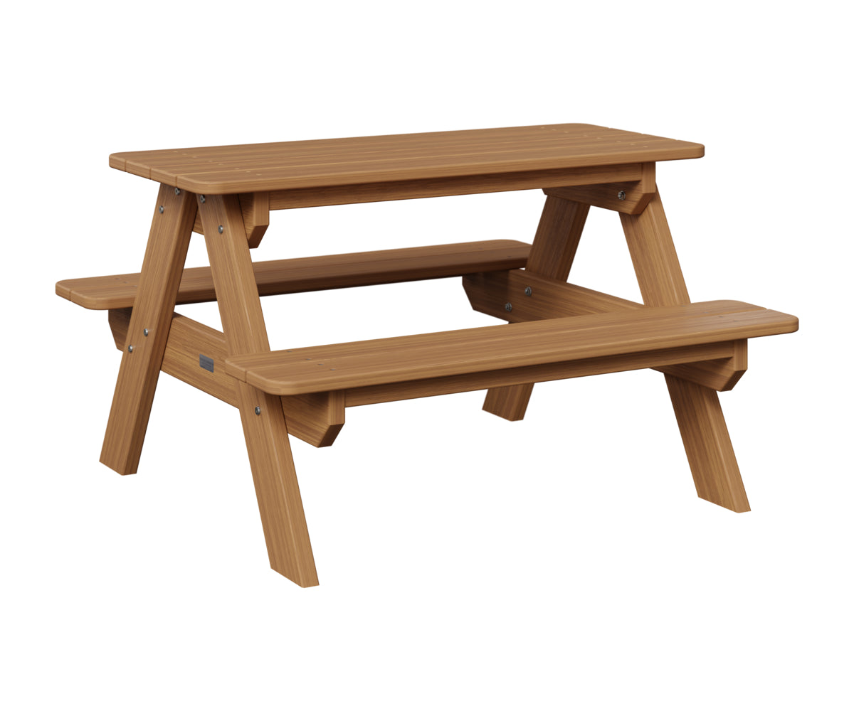 Berlin Gardens Kids Poly Lumber Rectangular Picnic Table