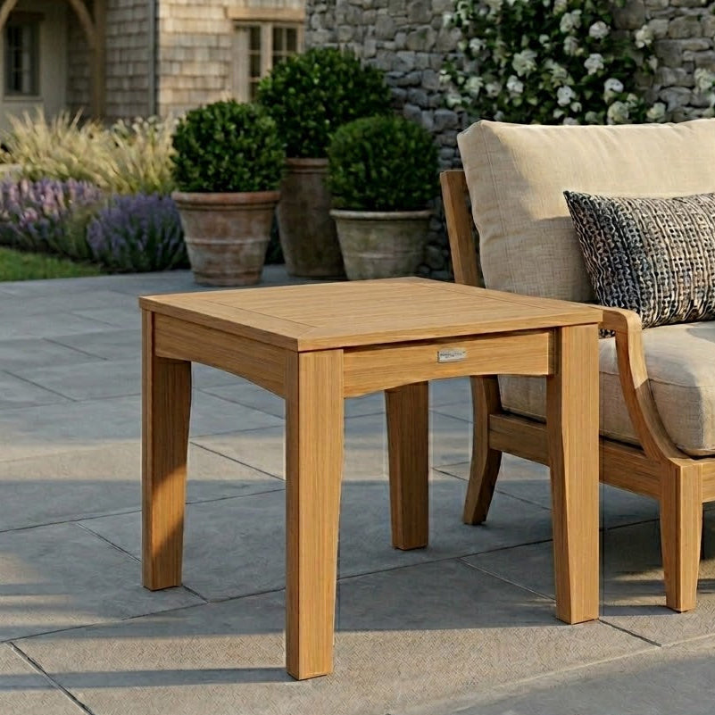 Berlin Gardens Classic Terrace Outdoor Poly Lumber End Table