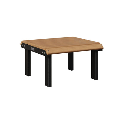 Berlin Gardens Outdoor Poly Lumber Stationary Footstool