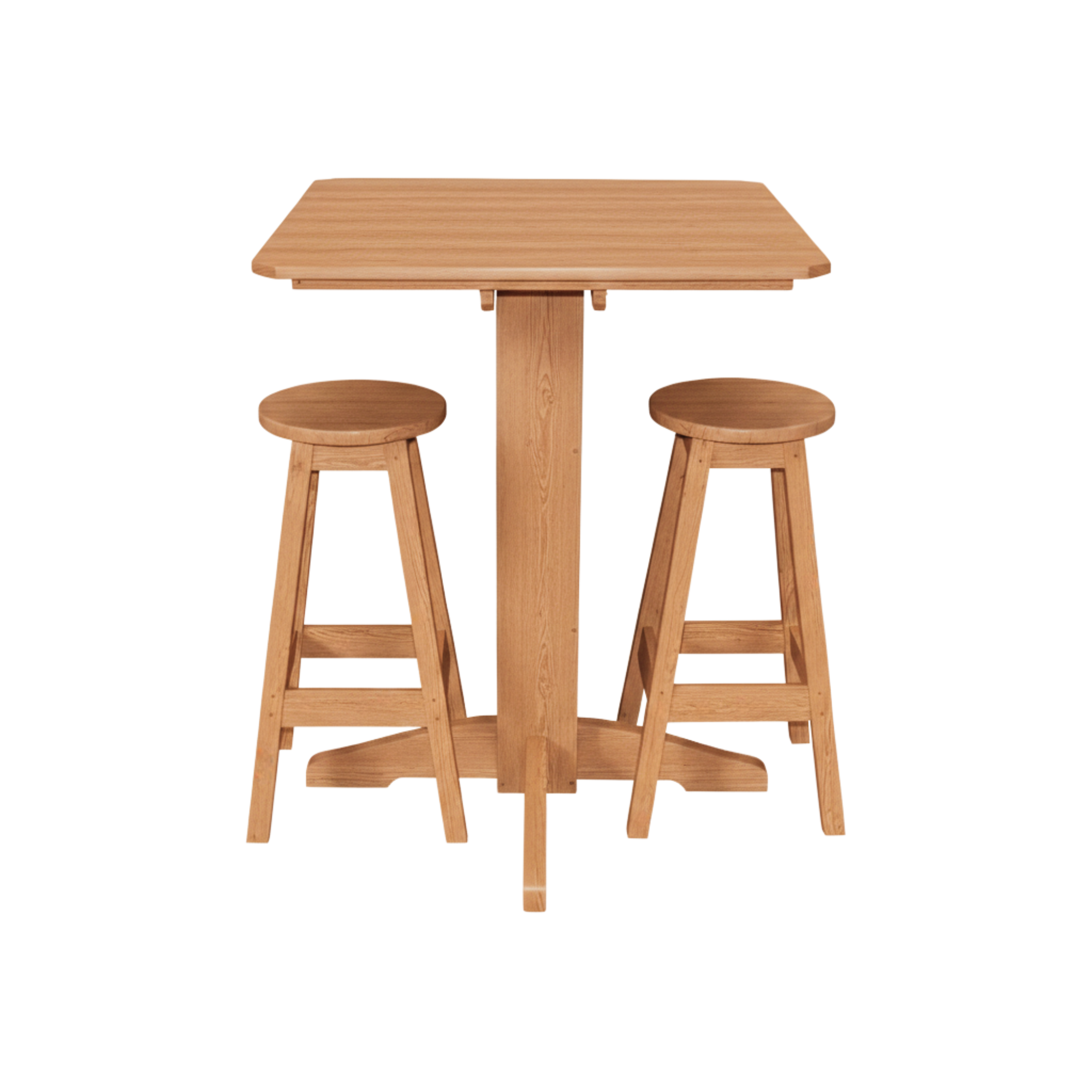 Keystone Amish Co. Sierra 3-Piece Poly Outdoor Bar Set