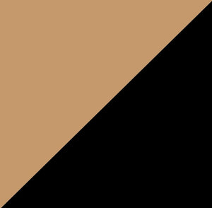 Natural Teak on Matte Black
