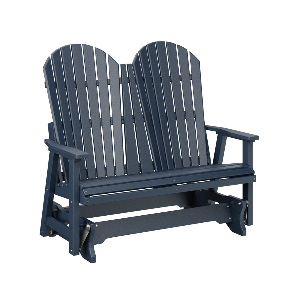 Berlin Gardens Comfo Back Poly Lumber Double Glider