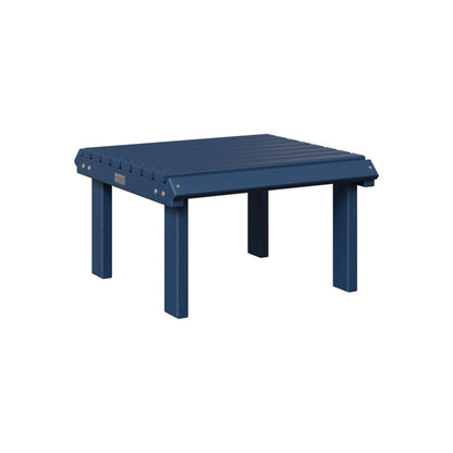 Berlin Gardens Outdoor Poly Lumber Stationary Footstool