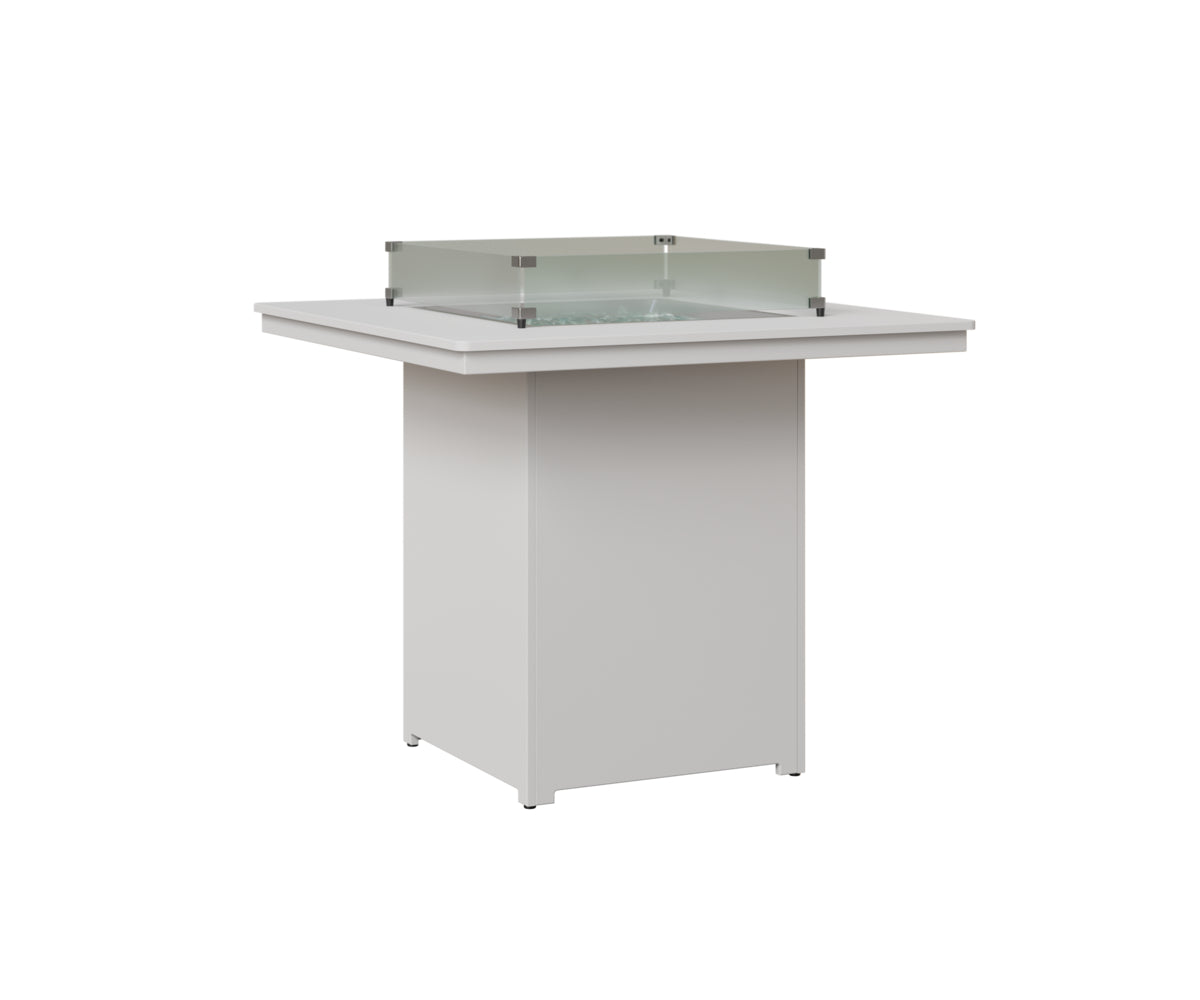Berlin Gardens Numa Outdoor Poly Lumber Fire Pit Bar Table