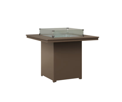 Berlin Gardens Numa Outdoor Poly Lumber Fire Pit Counter Height Table