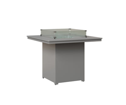 Berlin Gardens Numa Outdoor Poly Lumber Fire Pit Counter Height Table
