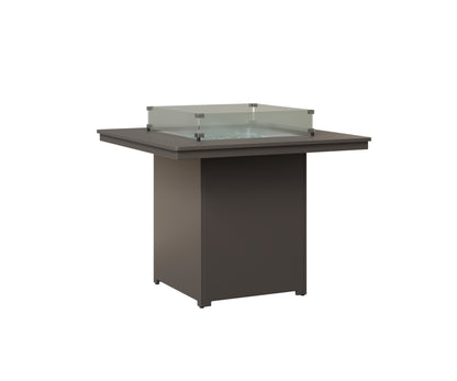Berlin Gardens Numa Outdoor Poly Lumber Fire Pit Counter Height Table