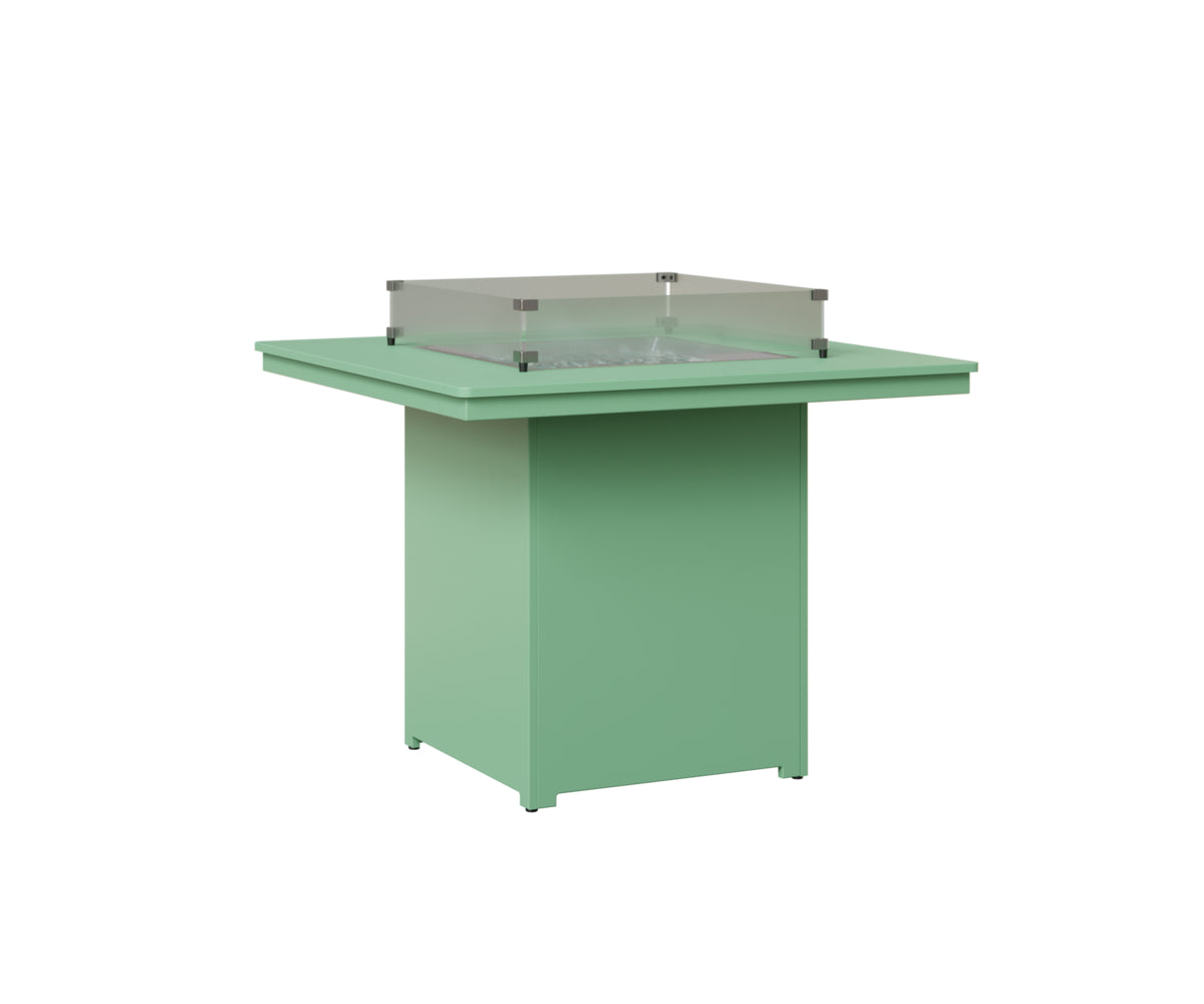 Berlin Gardens Numa Outdoor Poly Lumber Fire Pit Counter Height Table