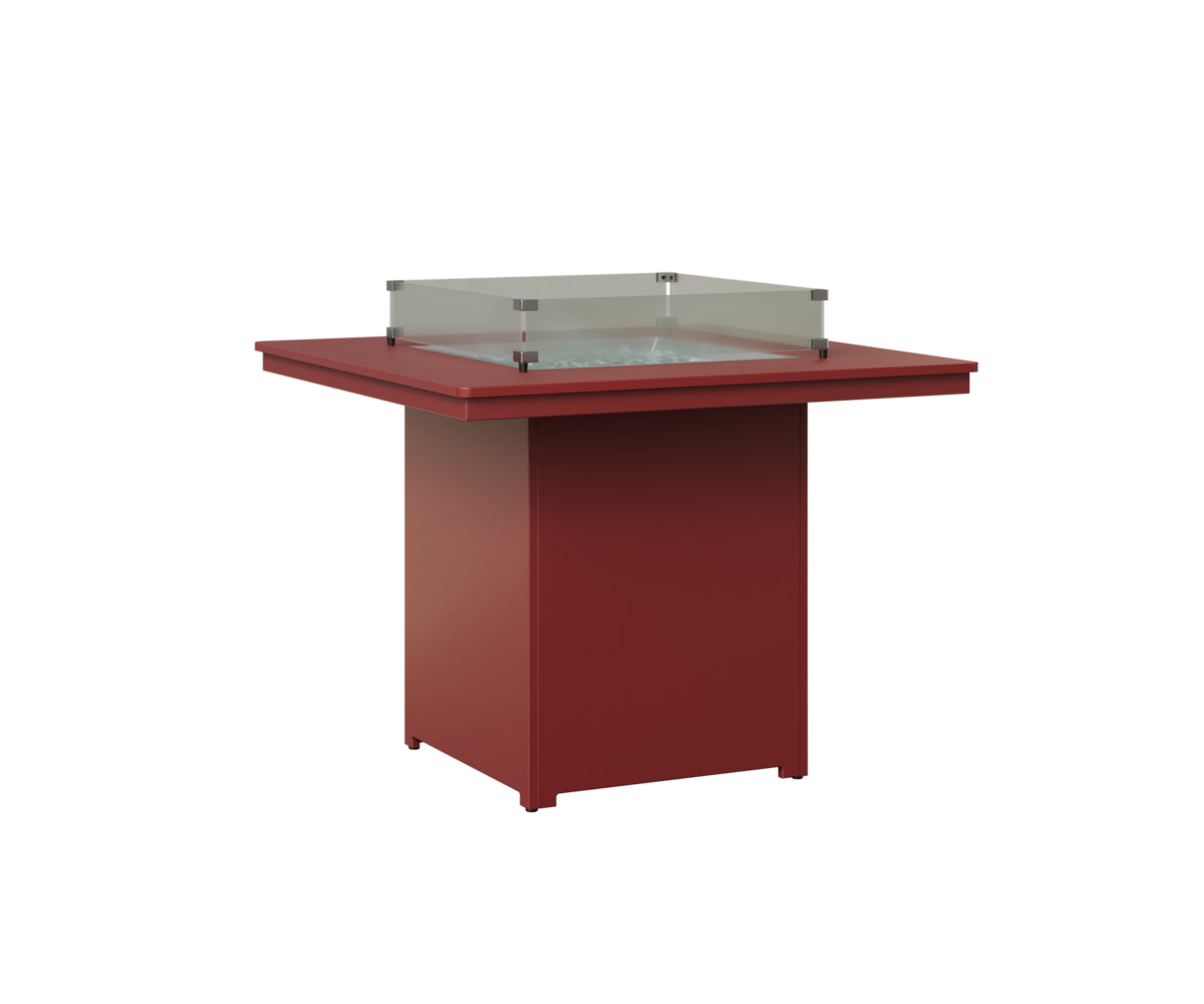 Berlin Gardens Numa Outdoor Poly Lumber Fire Pit Counter Height Table