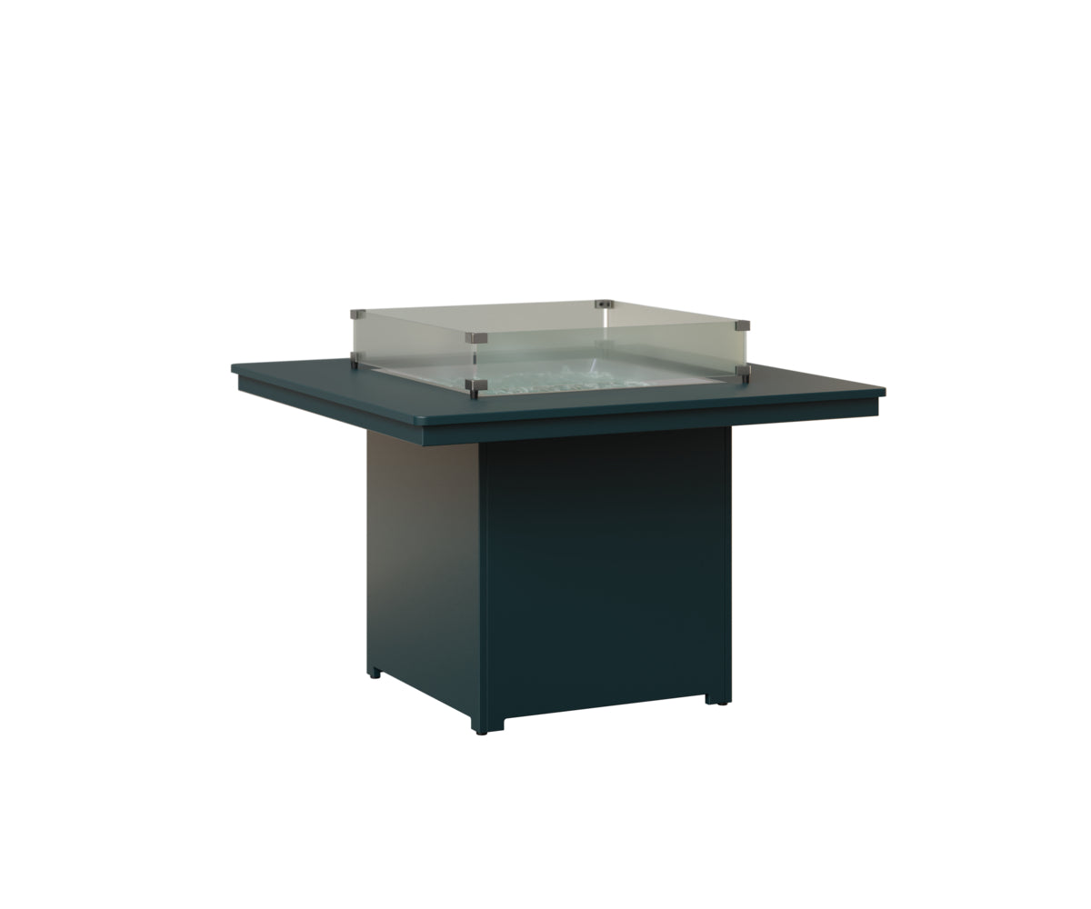 Berlin Gardens Numa Outdoor Poly Lumber Fire Pit Dining Height Table