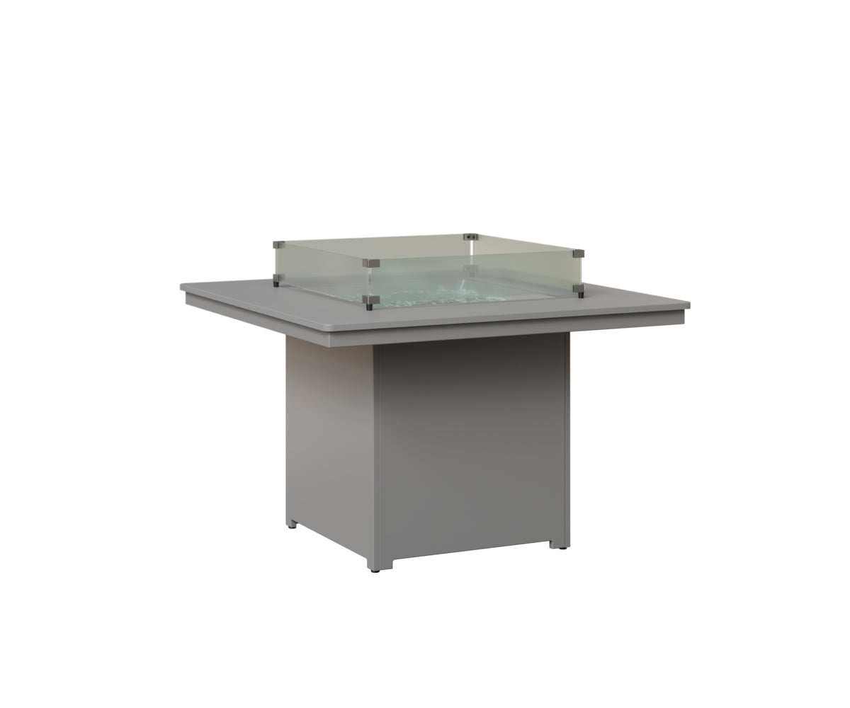 Berlin Gardens Numa Outdoor Poly Lumber Fire Pit Dining Height Table