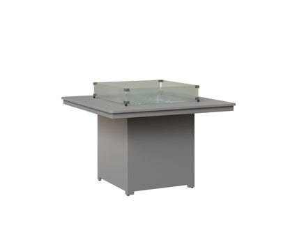 Berlin Gardens Numa Outdoor Poly Lumber Fire Pit Dining Height Table