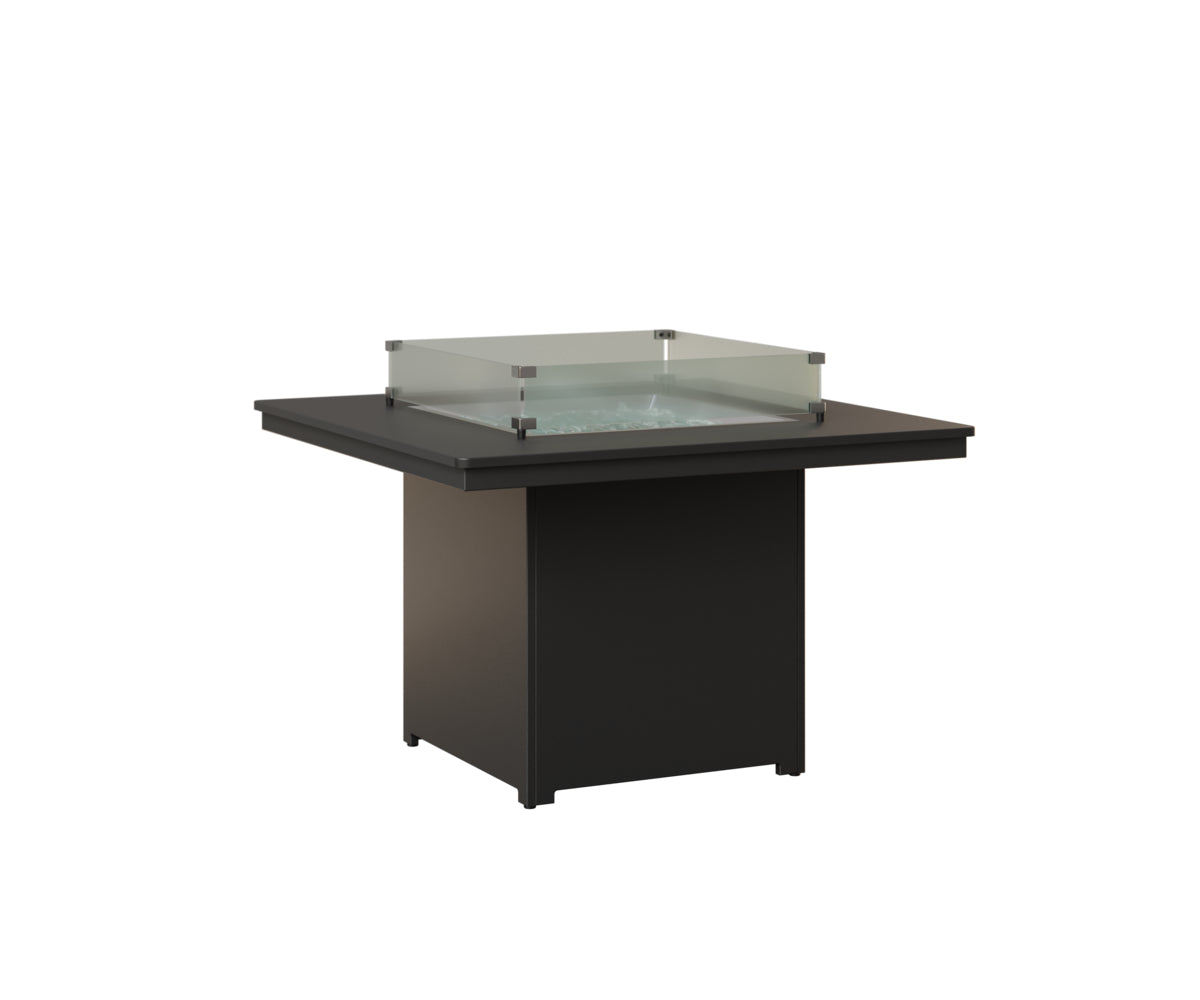 Berlin Gardens Numa Outdoor Poly Lumber Fire Pit Dining Height Table