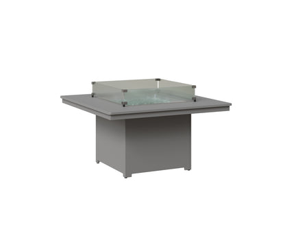 Berlin Gardens Numa Outdoor Poly Lumber Square Fire Pit Table