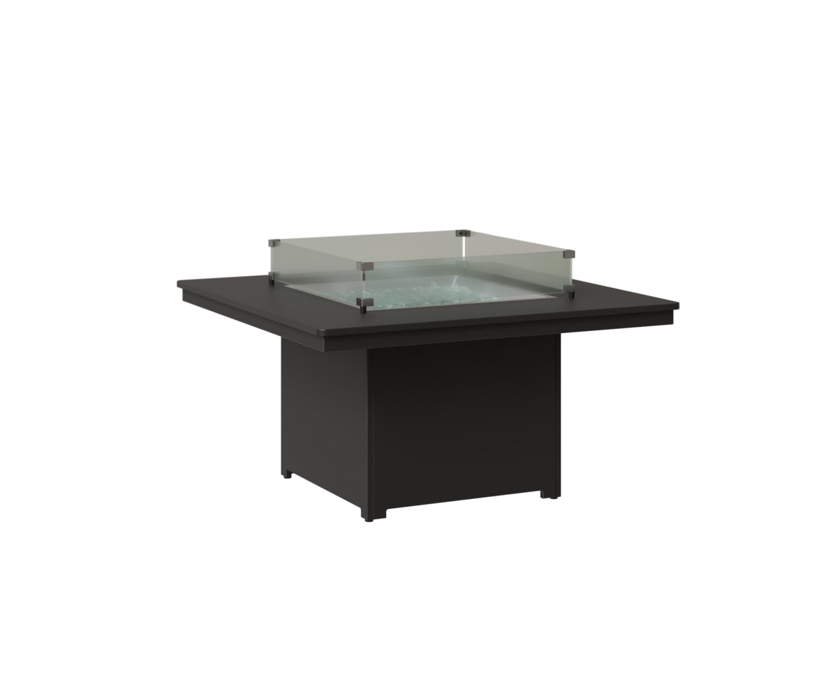 Berlin Gardens Numa Outdoor Poly Lumber Square Fire Pit Table