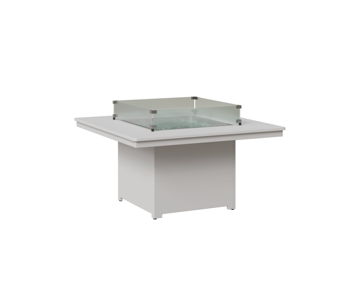 Berlin Gardens Numa Outdoor Poly Lumber Square Fire Pit Table