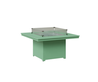 Berlin Gardens Numa Outdoor Poly Lumber Square Fire Pit Table