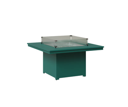 Berlin Gardens Numa Outdoor Poly Lumber Square Fire Pit Table