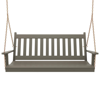 Keystone Amish Co. 5 Foot Franklin Porch Swing, Olive Grey