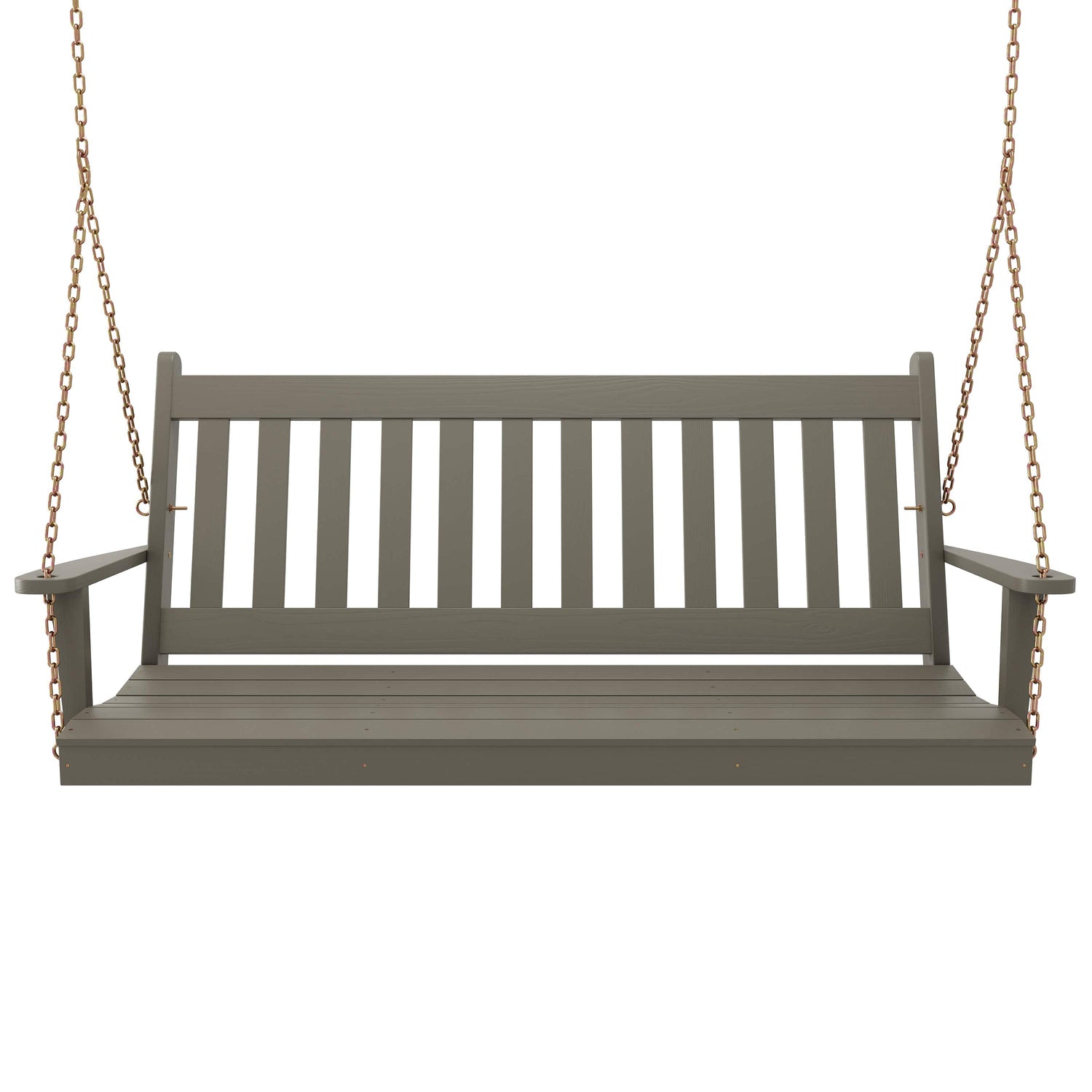 Keystone Amish Co. 6 Foot Franklin Porch Swing, Olive Grey