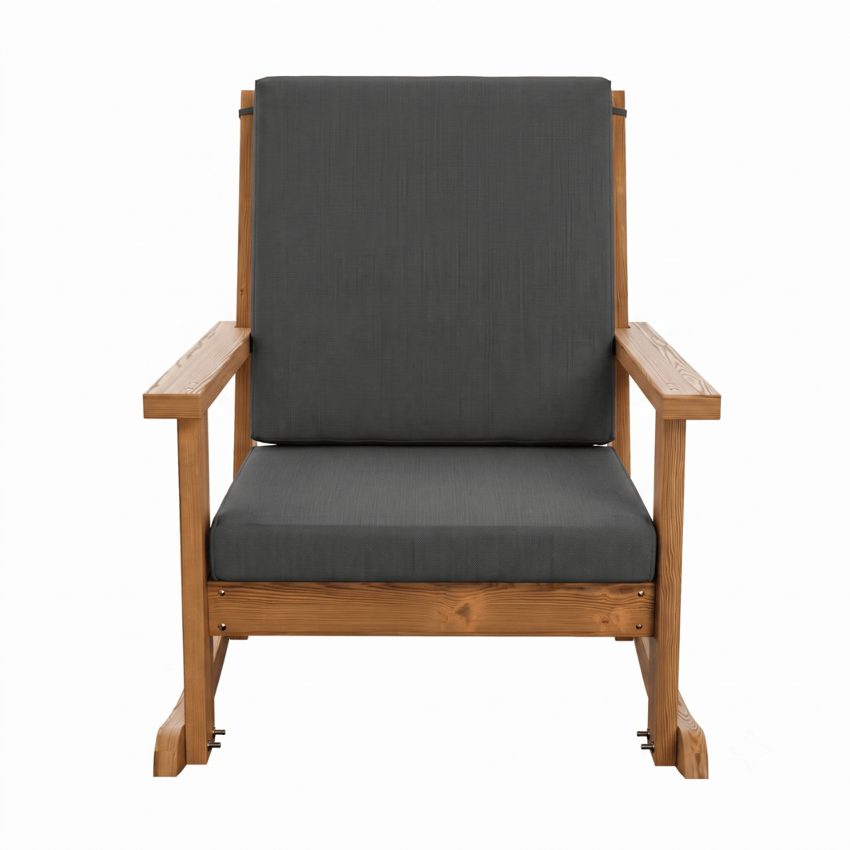 Amish Casual Deep Seated Rocking Chair with Cushion