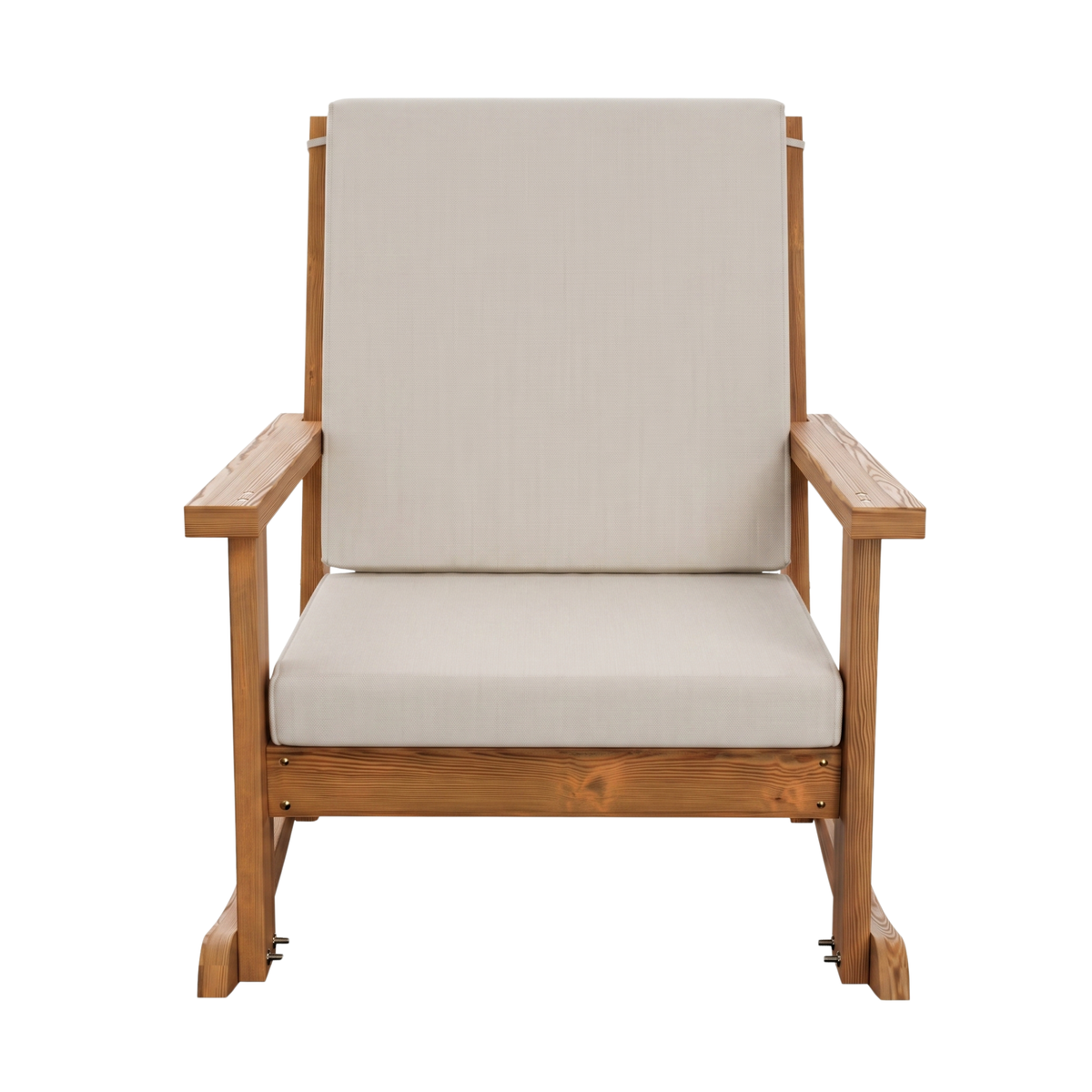 Amish Casual Deep Seated Rocking Chair with Cushion