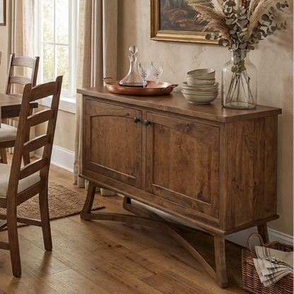 Hoosier Timbercraft Owen Cherry Sideboard Server