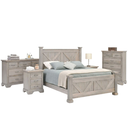 High Bank Woodworks Pendleton 5-Piece Maple Bedroom Set