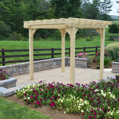 Keystone Amish Co. Pressure Treated Wood Pergola