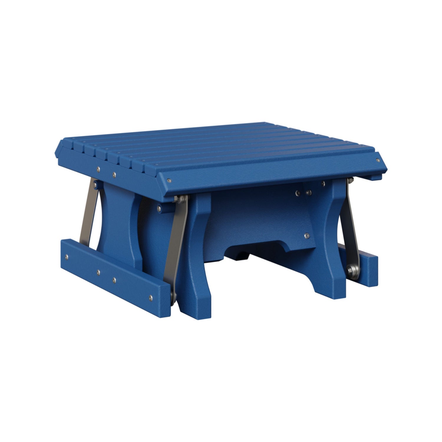 Berlin Gardens Outdoor Poly Lumber Gliding Footstool