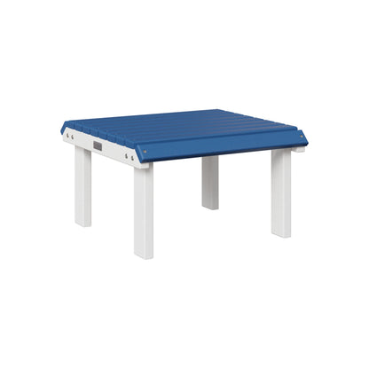 Berlin Gardens Outdoor Poly Lumber Stationary Footstool