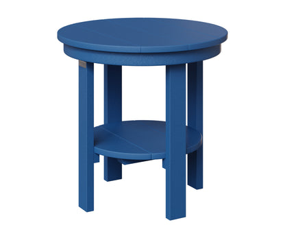 Berlin Gardens Outdoor Poly Lumber Round End Dining Table
