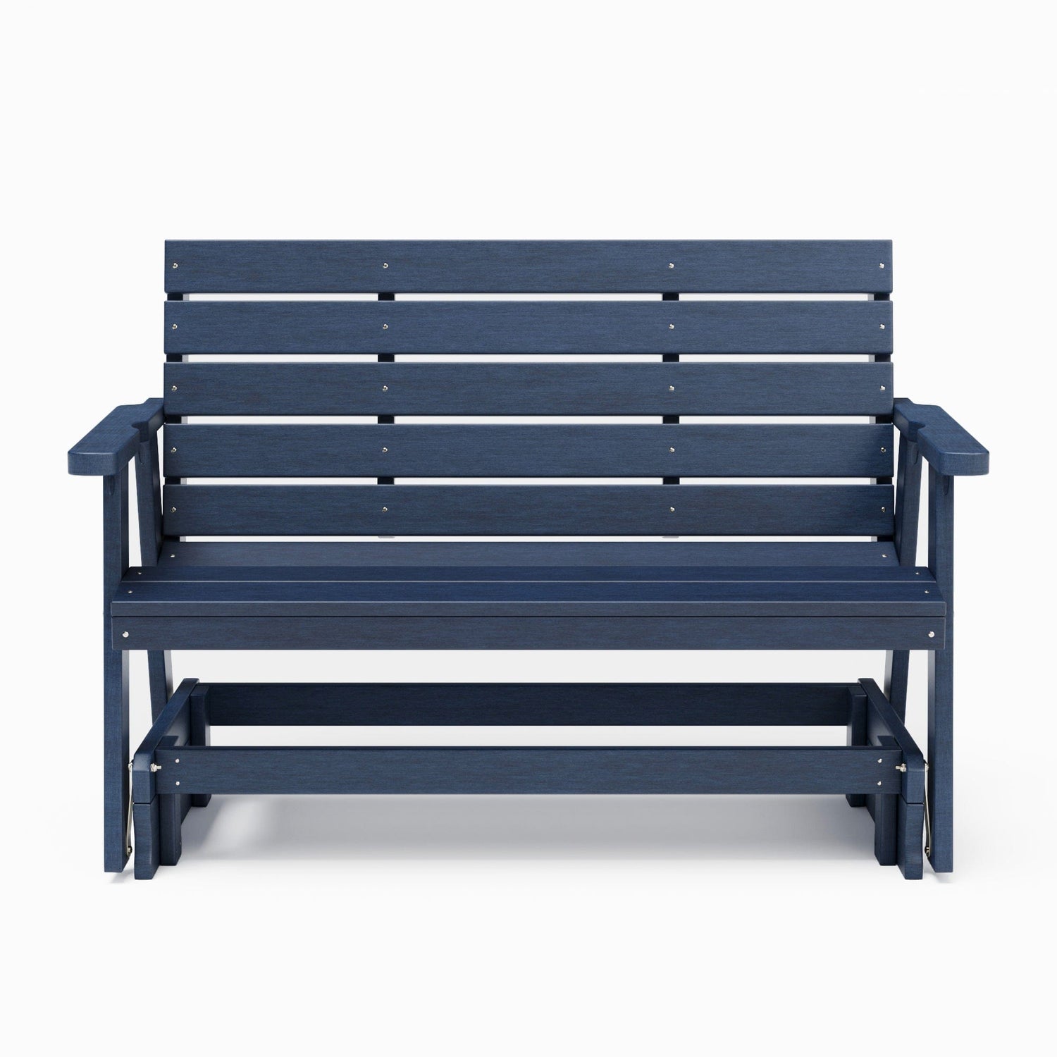 SimplyPoly Amish Made Signature Recycled Plastic Porch Glider