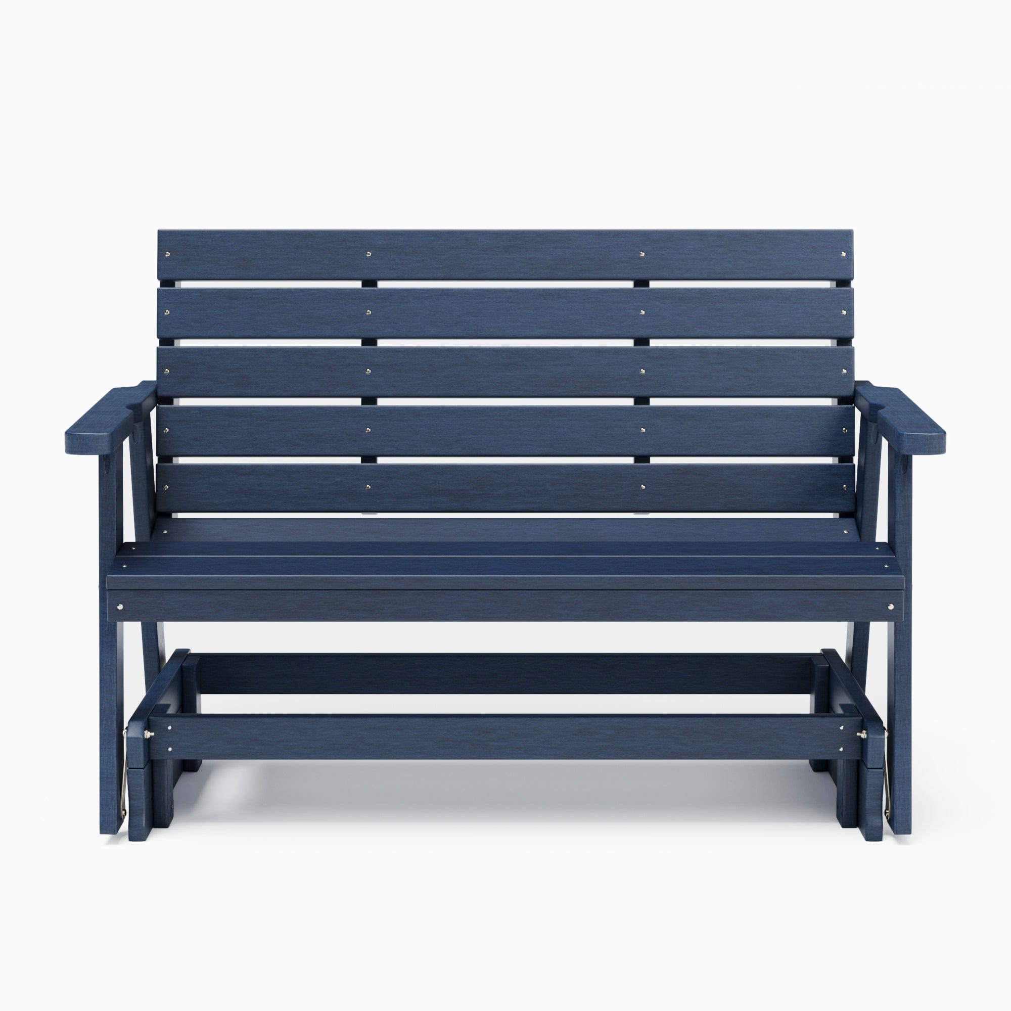 SimplyPoly Amish Made Signature Recycled Plastic Porch Glider