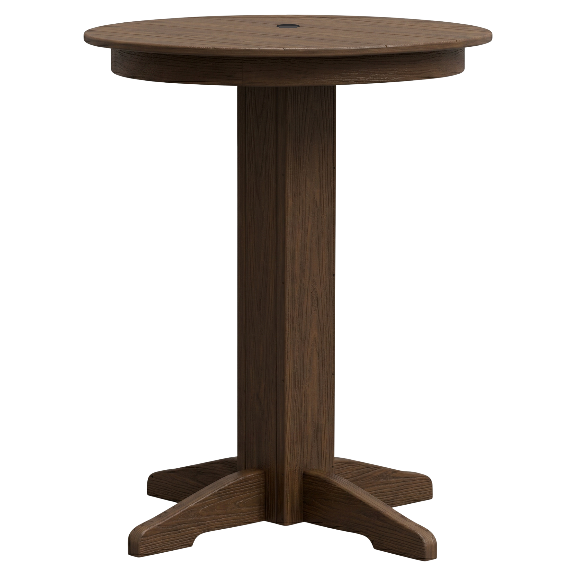 Keystone Amish Co. Poly Composite Round Outdoor Bar Height Table