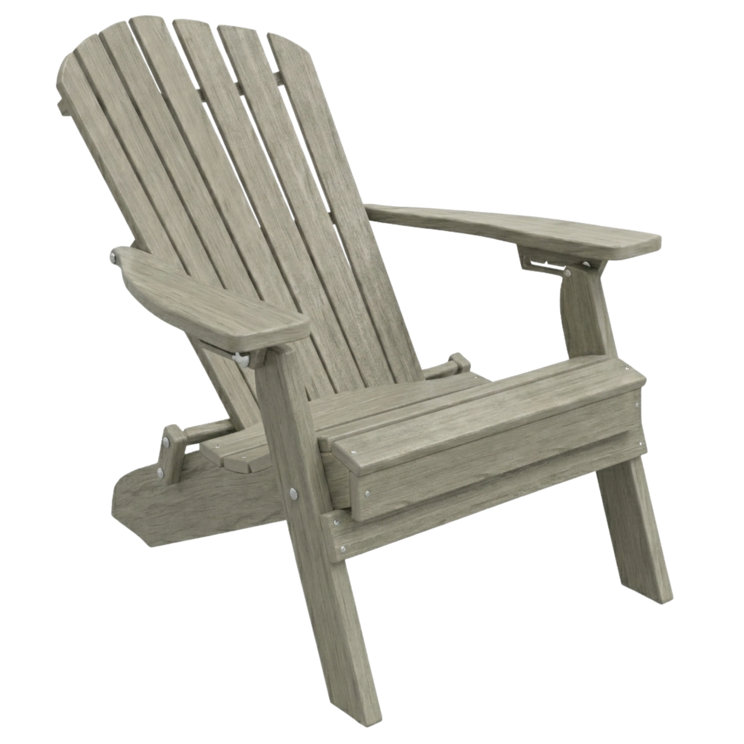 Keystone Amish Co. Poly Lumber Folding Adirondack Chair