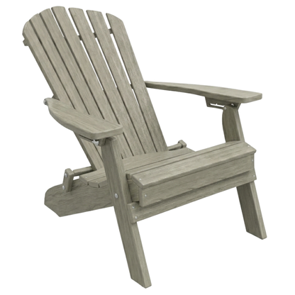 Keystone Amish Co. Poly Lumber Folding Adirondack Chair