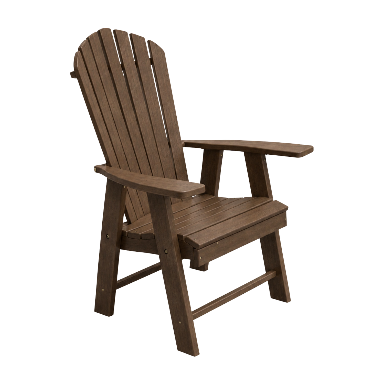 Keystone Amish Co. Poly Lumber Upright Adirondack Arm Chair