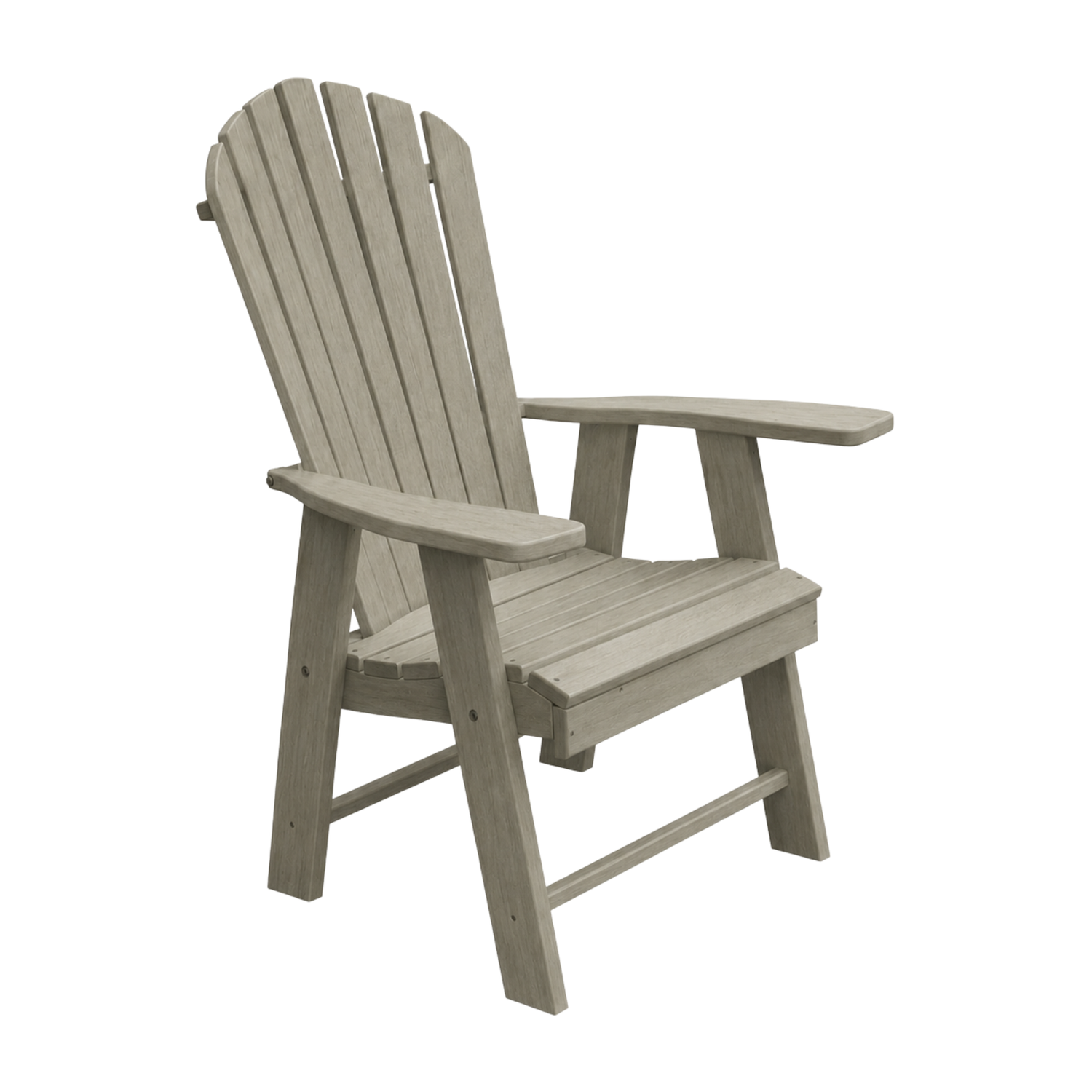 Keystone Amish Co. Poly Lumber Upright Adirondack Arm Chair