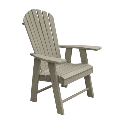 Keystone Amish Co. Poly Lumber Upright Adirondack Arm Chair