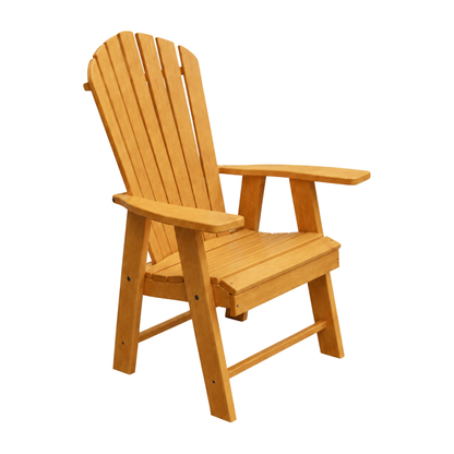 Keystone Amish Co. Poly Lumber Upright Adirondack Arm Chair