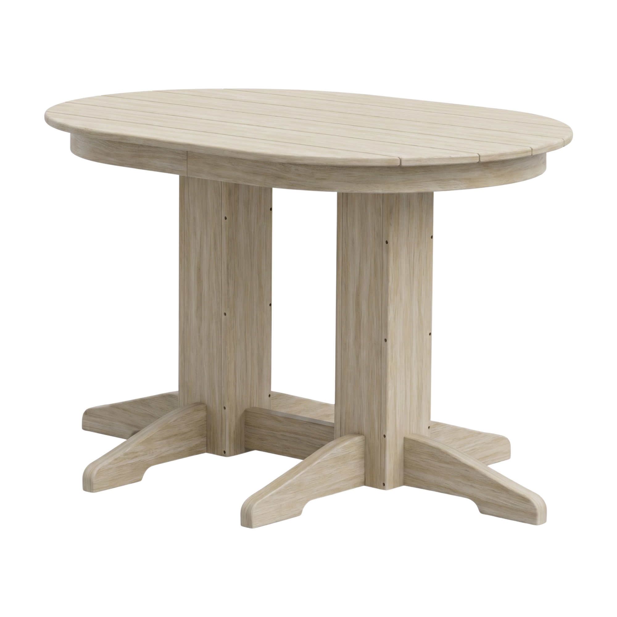 Keystone Amish Co. Poly Composite Oval Outdoor Dining Table