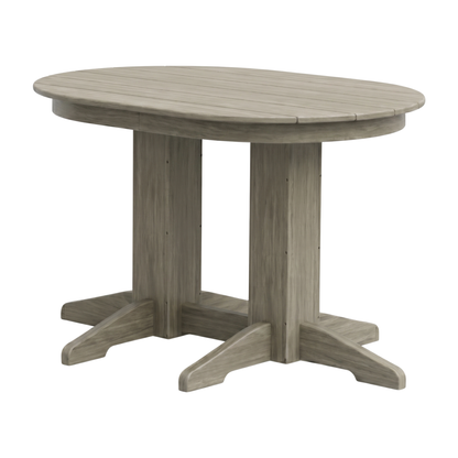 Keystone Amish Co. Poly Composite Oval Outdoor Dining Table